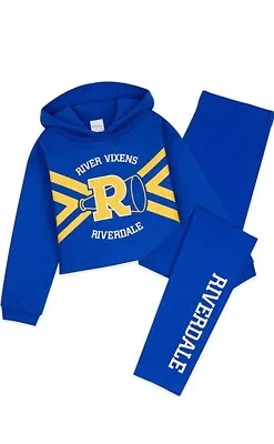 Buy Riverdale Clothes For Girls, Crop Hoodie & Leggings Set River Vixens Age 13-14yr • 18£