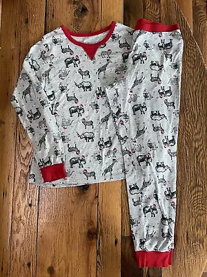 Buy Ladies WONDERSHOP Pajama PJ Set  Feeling Festive  Safari Animals Xmas, Sz M • 12.28£