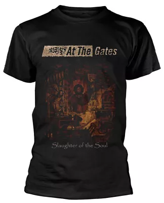Buy At The Gates Slaughter Of The Soul Black T-Shirt NEW OFFICIAL • 16.39£