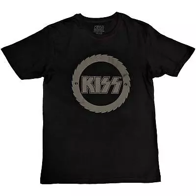 Buy Kiss Buzzsaw Logo Black T-Shirt NEW OFFICIAL • 16.59£