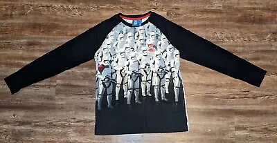 Buy Adidas X Star Wars Storm Troopers Boys Long Sleeve Shirt Large 13 14 Youth • 12.59£