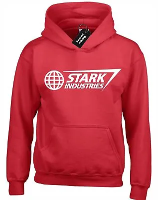 Buy Stark Industries Hoody Hoodie Funny Superhero Design Gamer Retro New Quality • 16.99£