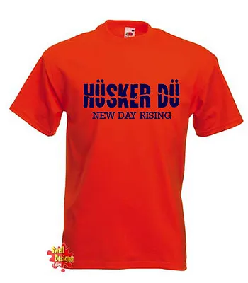 Buy HUSKER DU New Day Rising Punk Rock Indie Retro T Shirt All Sizes • 14.99£