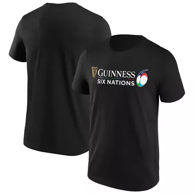 Buy Guinness Six Nations T-Shirt Men's Rugby Logo Top - New • 11.99£