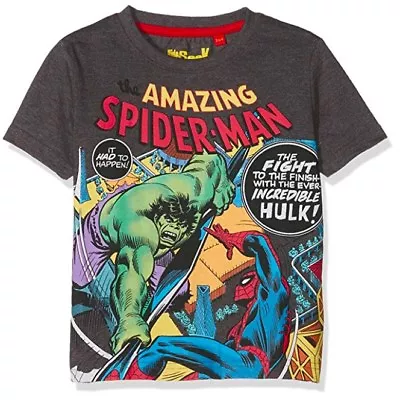 Buy Hide & Seek Spiderman Boy's T-Shirt 3-4 Years (2685) • 5.99£