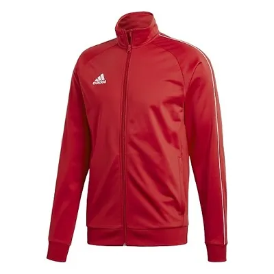 Buy Adidas Boys Core 18 Track Jackets Kids Sports Jumper Running Training Tops • 9.99£