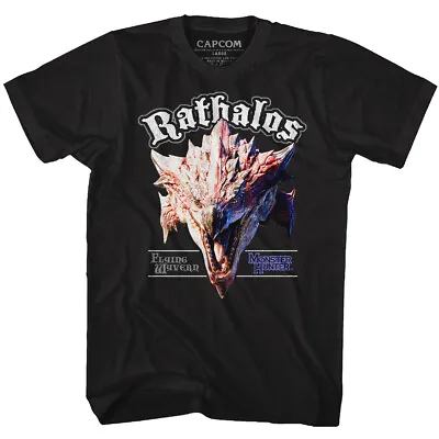 Buy Monster Hunter Capcom Video Game Rathalos Men's T Shirt • 39.32£