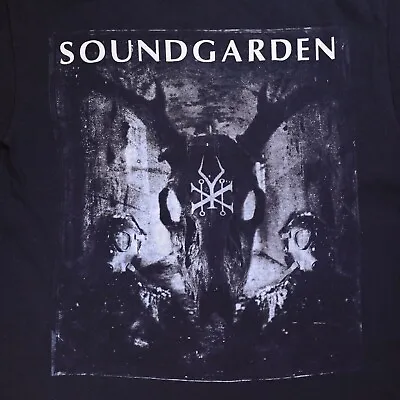 Buy Soundgarden Medium T Shirt Official Merch European Tour 2012 Nirvana Pearl Jam • 102.13£
