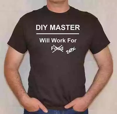 Buy Diy Master,  Fun,t Shirt  • 14.99£