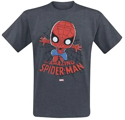 Buy Marvel Funko Pop! Tee T-Shirt The Amazing Spider-Man Dark Grey Size M Medium • 15.95£