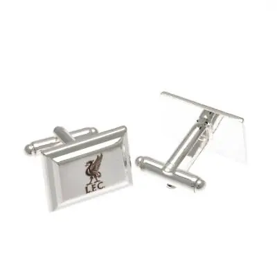 Buy Liverpool FC Cufflinks Silver Plated Official Club Jewelry Merch UK Seller Gift • 18.74£