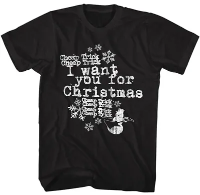 Buy Cheap Trick I Want You For Christmas Men's T Shirt Rock Concert Music Merch • 42.23£