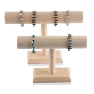 Buy T-Bar Bracelet Watches Chain Jewelry Show Display Stand Rack Hard 1-Layer • 10.61£