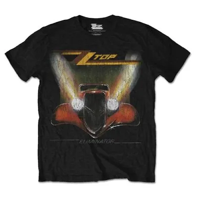 Buy ZZ TOP- ELIMINATOR Official T Shirt Black Mens Licensed Merch New • 15.94£