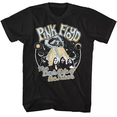 Buy Pink Floyd Space Pyramid Dark Side Moon Men's T Shirt Psychedelic Music Merch • 39.92£