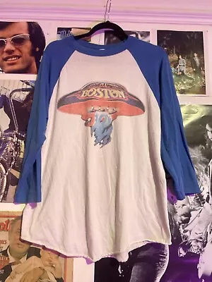Buy Vintage Boston Rock Band Baseball T Shirt  • 29.99£