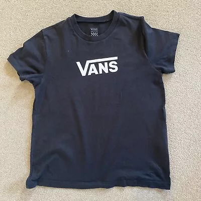 Buy Women’s Vans Black T-shirt Size Medium • 0.99£