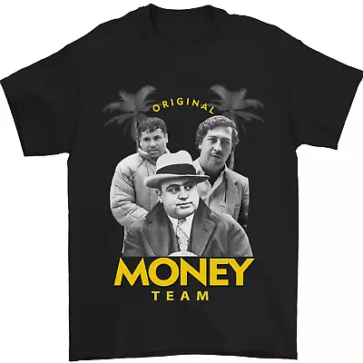 Buy Money Team Pablo Escobar El Chapo Al Capone Mens T-Shirt 100% Cotton • 9.49£