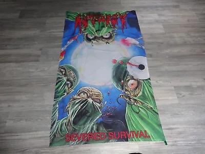 Buy Autopsy Flag Flagge Death Metal Impetigo Abscess Pissgrave Carcass • 21.79£