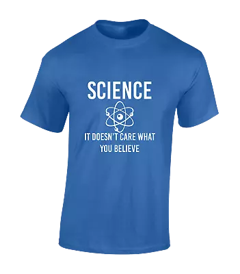 Buy Science It Doesn't Care Mens T Shirt Funny Cool Maths Design Geek Idea Top New • 7.99£