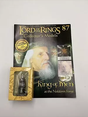 Buy Eaglemoss Lord Of The Rings Lead Figure & Magazine #87 King Of Men At The Forge • 9.99£