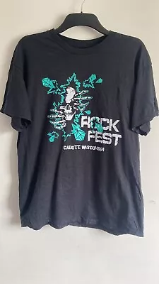 Buy Rock Fest Cadott Wiscounsin Tshirt 2023 Size L. • 14.99£
