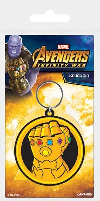 Buy Avengers Infinity War Infinity Gauntlet Stones Rubber Keyring New Official Merch • 3.10£