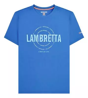 Buy Mens Lambretta Target Smart Casual Retro Soul SKA T-Shirt Sizes M To 4XL • 13.99£