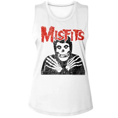 Buy Misfits Fiend Collections Pt 2 Women's Tank Punk Rock Band Concert Tour Merch • 26.93£