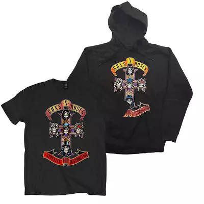 Buy Guns N Roses Hoodie, T Shirt Ultimate Fan Bundle • 49.99£