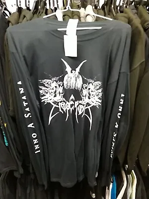 Buy Emperor Praise The Lord Longsleeve T-Shirt- Large-Black Metal Rock Thrash Death • 16£