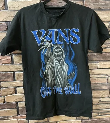 Buy Vans OTW Mens Tshirt Size Small (Grim Reaper Print) • 11.99£