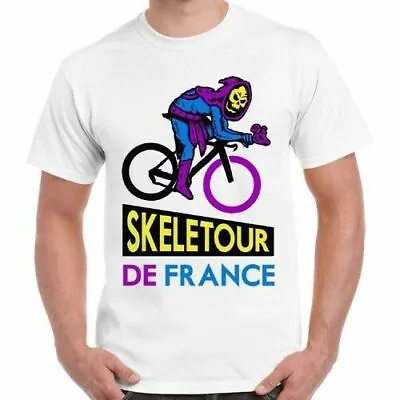Buy Skeletour T-Shirt De France Cycling Cool Funny He Man Skeletor UK Tour Gift Tee • 6.99£