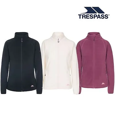 Buy Trespass Womens Fleece Jacket With Full Zip Female Walking Casual Hiking Nonstop • 19.99£