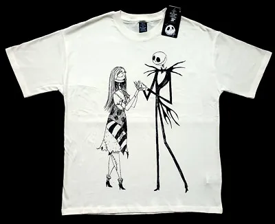 Buy NIGHTMARE BEFORE CHRISTMAS (See Back) T-SHIRT WHITE COTTON BNWT PRIMARK LICENSED • 18.95£