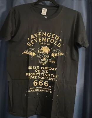 Buy Avenged Sevenfold T Shirt Rock Metal Band Merch Tee Size Small BNWT A7X • 18£