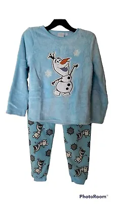 Buy Kids Boys Girls Frozen Olaf Winter Pyjamas Fleece Set Brand New Free Postage  • 10.99£