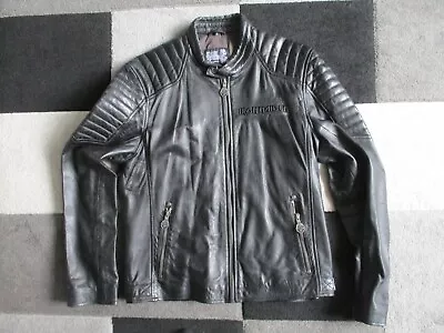 Buy IronMaiden Leather Biker Jacket  Size M  NEW • 149.99£