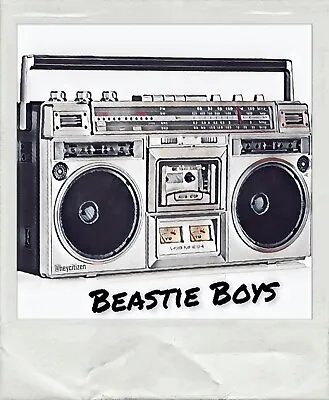 Buy Beastie Boys Limited Edition T Shirt. Original Design By Hey Citizen. Size L • 15£
