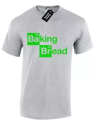 Buy Baking Bread Mens T Shirt Breaking Bad Heisenberg Jesse Pinkman Los Pollos New • 7.99£