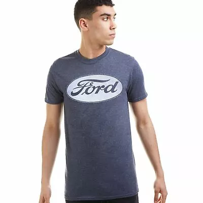 Buy Ford Mens T-shirt Classic Car Logo Navy  S-XXL Official • 13.99£