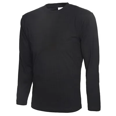 Buy Long Sleeve T-shirt By Uneek UC314 - Mens Unisex T Shirt - XS To 4XL Full Tshirt • 5.49£