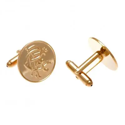 Buy Rangers FC Gold Plated Cufflinks Presented In A Gift Box Official Licensed Merch • 24.06£
