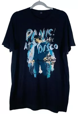 Buy Panic At The Disco Brandon Urie Pray For The Wicked Black T Shirt Size L Large • 14.99£