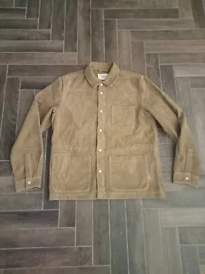 Buy Men's FOLK Assembly Corduroy Chore Jacket Coat Size 3 (Medium) Tan • 59£
