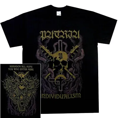 Buy Patria Individualism Shirt S M L XL Official T-Shirt Black Metal Tshirt New • 19.60£
