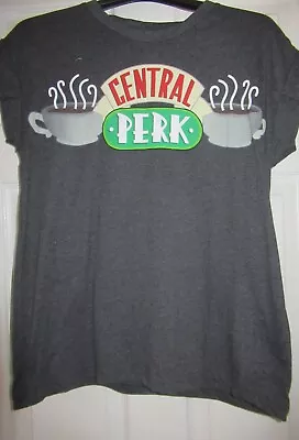 Buy LADIES PRIMARK FRIENDS CENTRAL PERK  T SHIRT Size 12 • 3.99£
