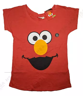 Buy Girls Ladies Tshirt Cookie Monster Sesame Street Character Funny World Book Day • 8.49£