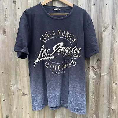 Buy Men’s Next Los Angeles Navy Tee Shirt Size XL • 4.50£