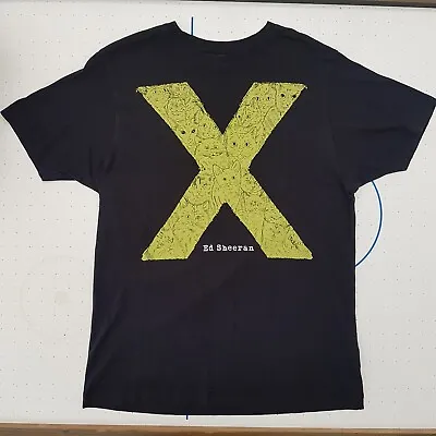 Buy Ed Sheeran Tour T Shirt 2015 X Multiply Cat Design Size Medium  New Without Tags • 10.95£